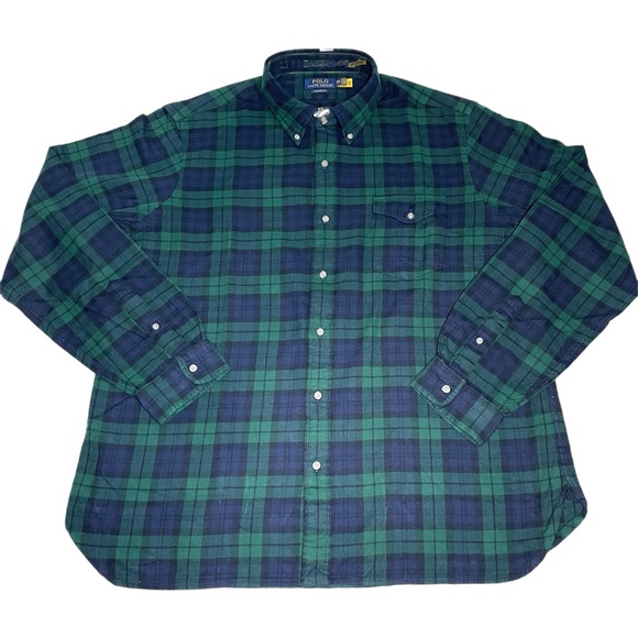 Polo Ralph Lauren Classic Fit Plaid Shirt 2XL - Picture 3 of 8